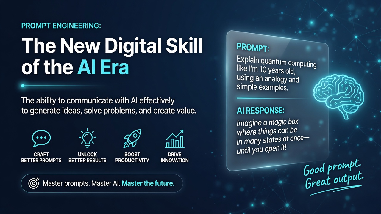 Prompt Engineering: The New Digital Skill of the AI Era