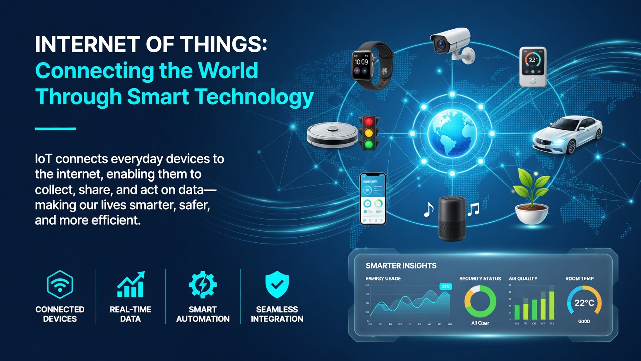 Internet of Things: Connecting the World Through Smart Technology