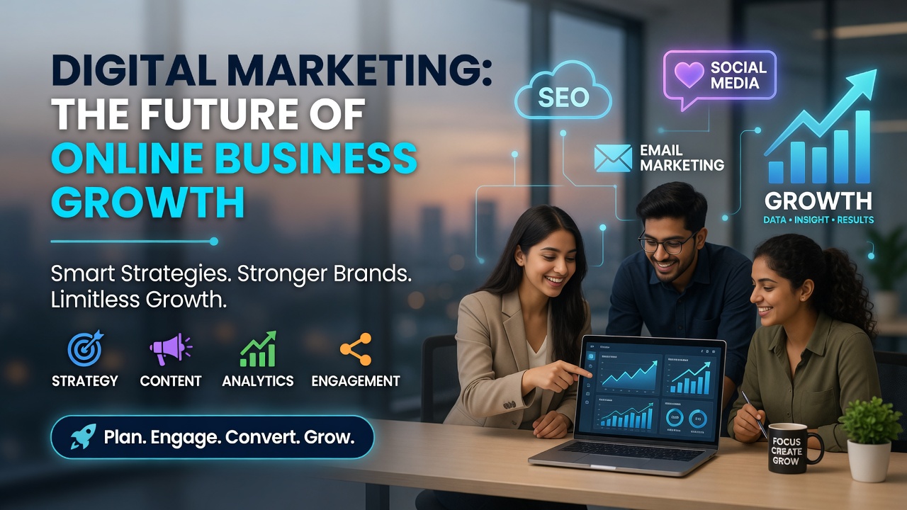 Digital Marketing: The Future of Online Business Growth