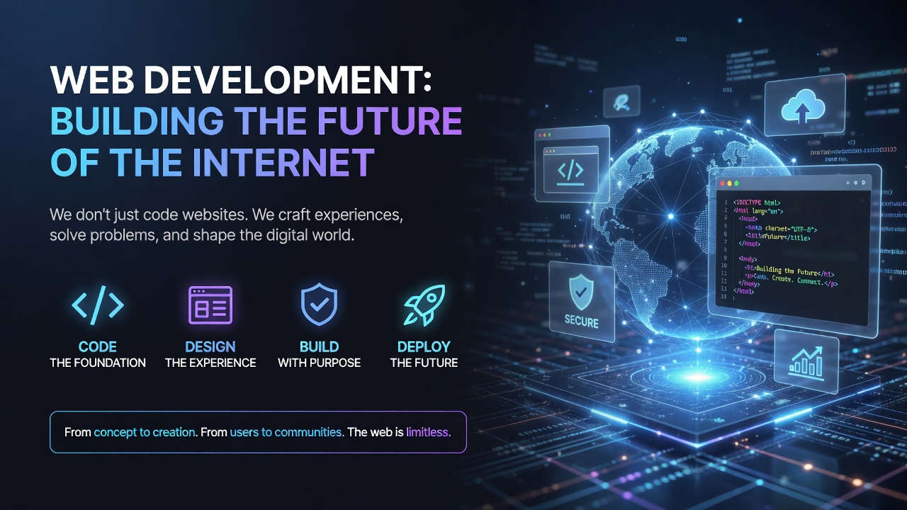 Web Development: Building the Future of the Internet
